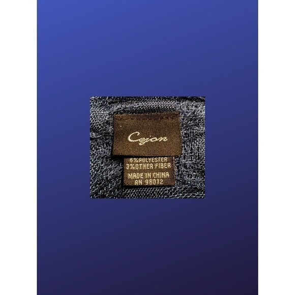 𝅺CEJON Scarf/Neck warmer, Endless LOOP Scarf, ROYAL BLUE SPARKLE, NWOT - Picture 2 of 6